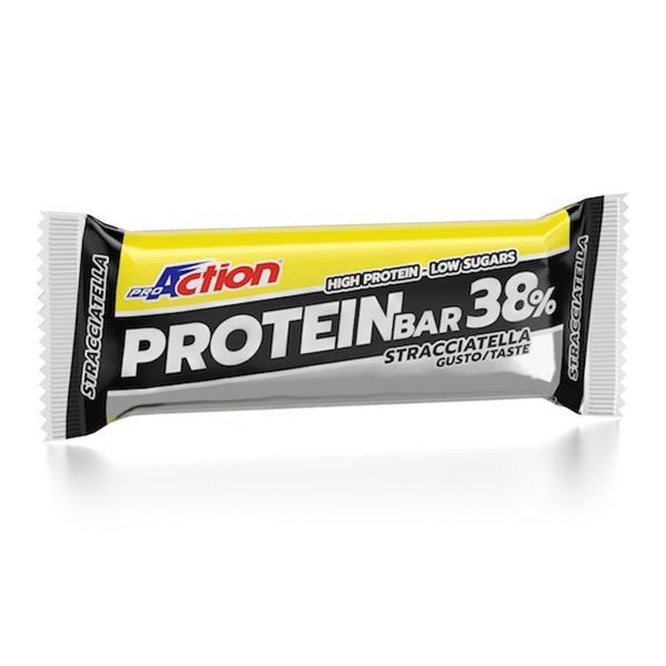 PROACTION  PROTEIN BAR 38% 80gr stracciatella